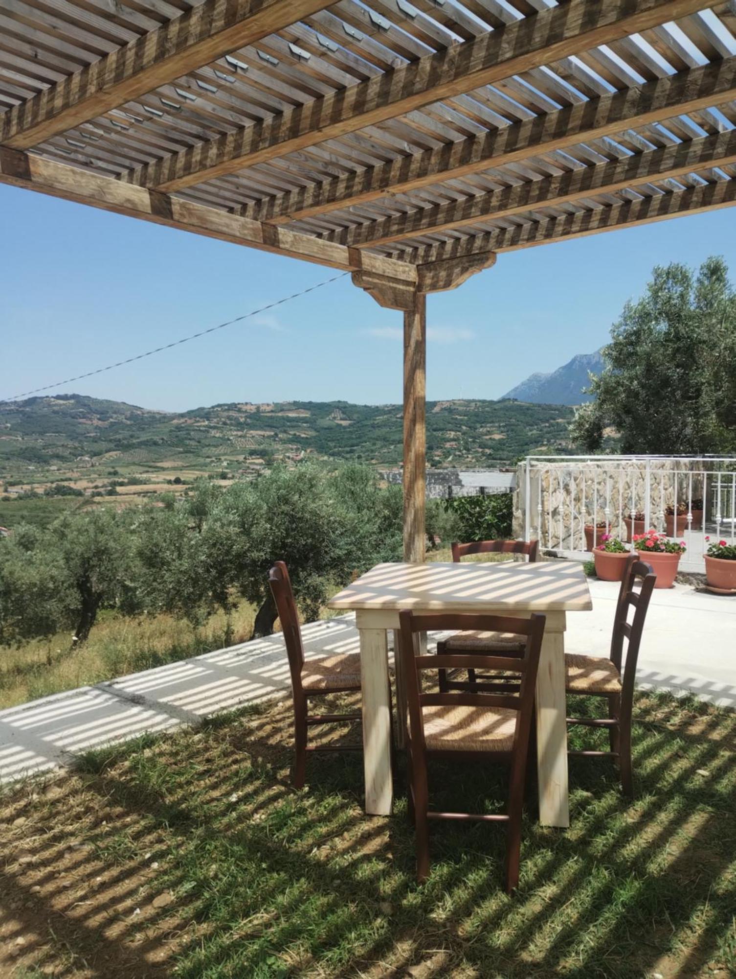 Villa De Felice Albanella Exteriér fotografie